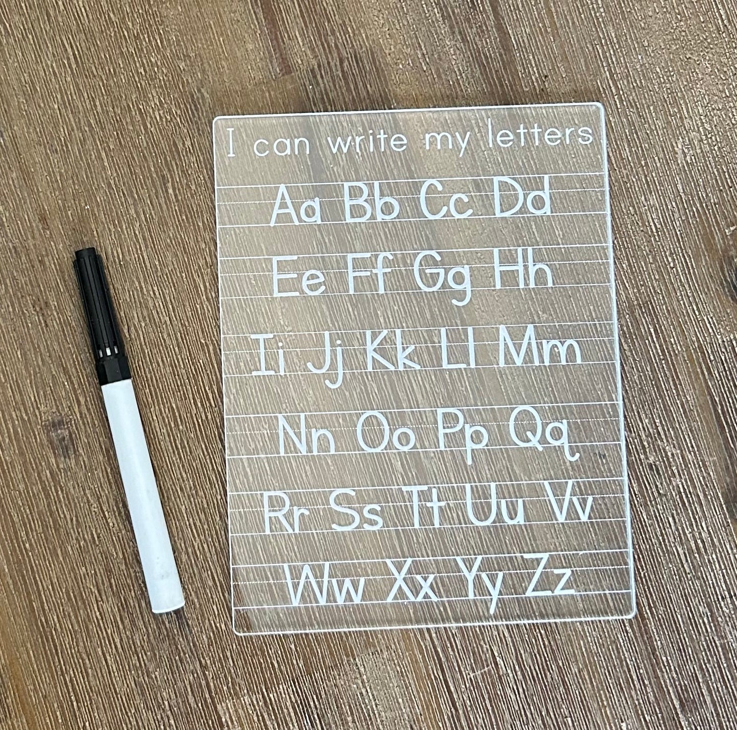 Letter Tracing Board