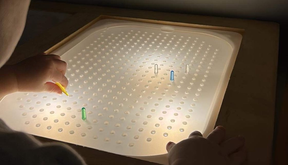 Acrylic Pegboard Insert