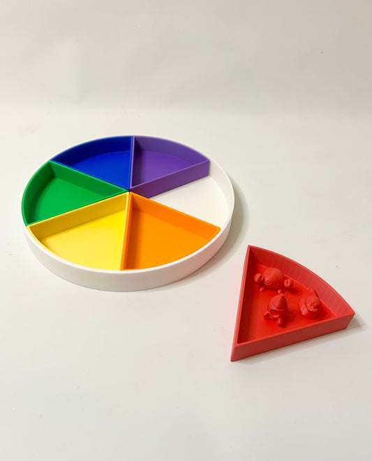 Rainbow Colour Sorting Tray