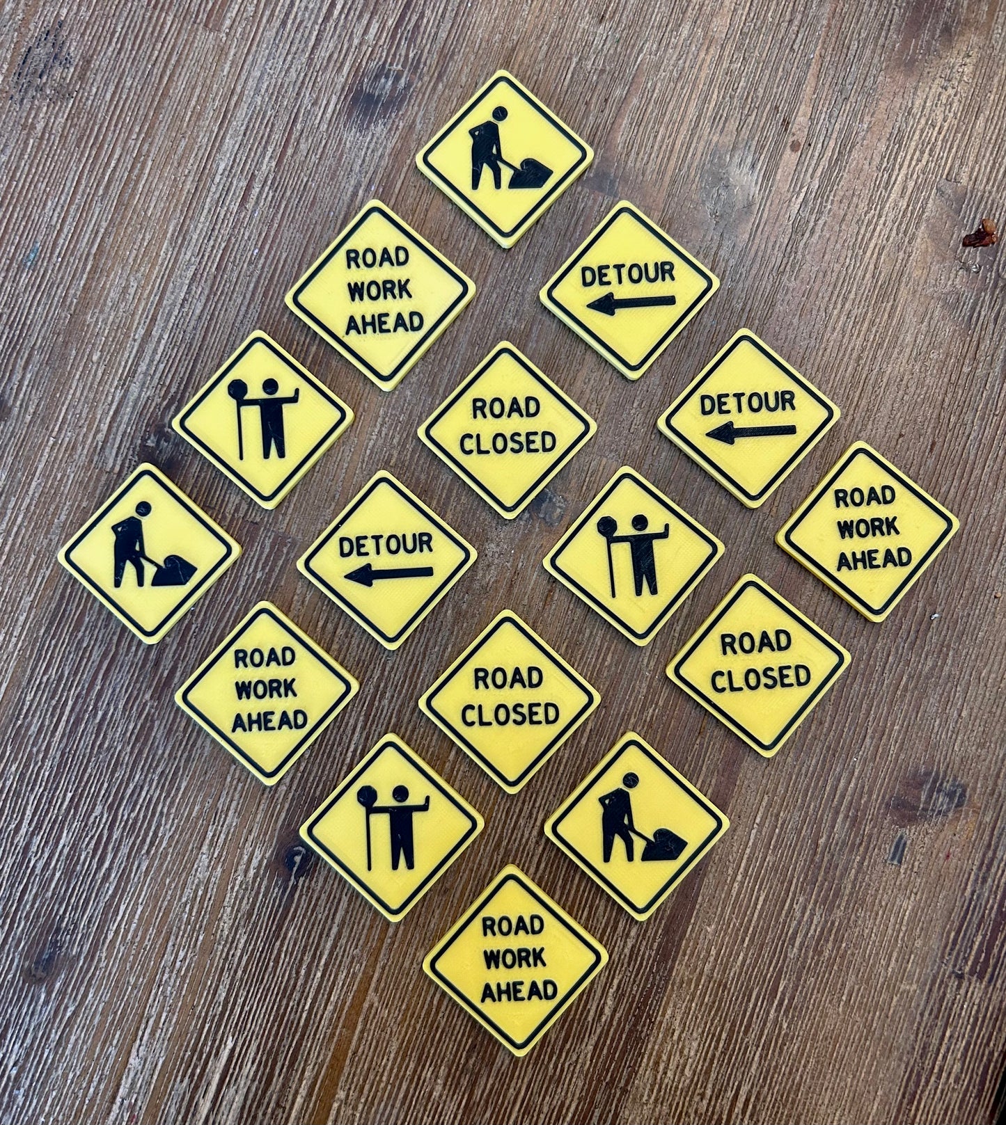 16 Road Sign Counters
