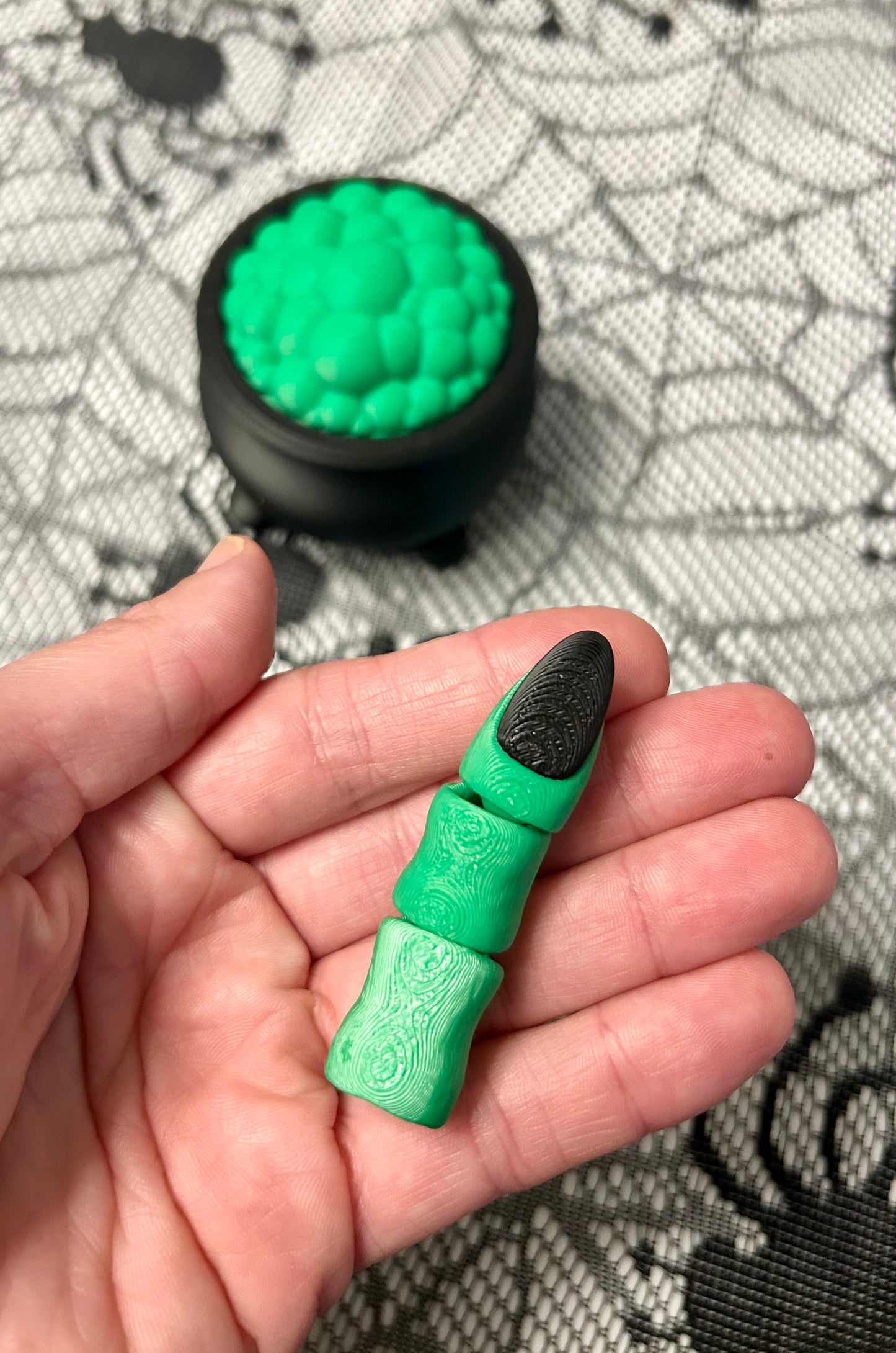 3D Printed Witch with Broom