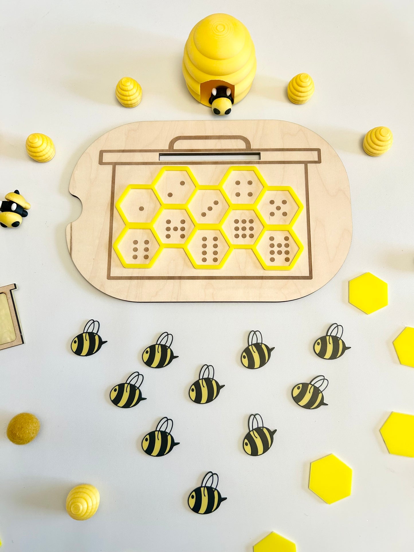 Beehive Slide 10-Frame Counting Insert