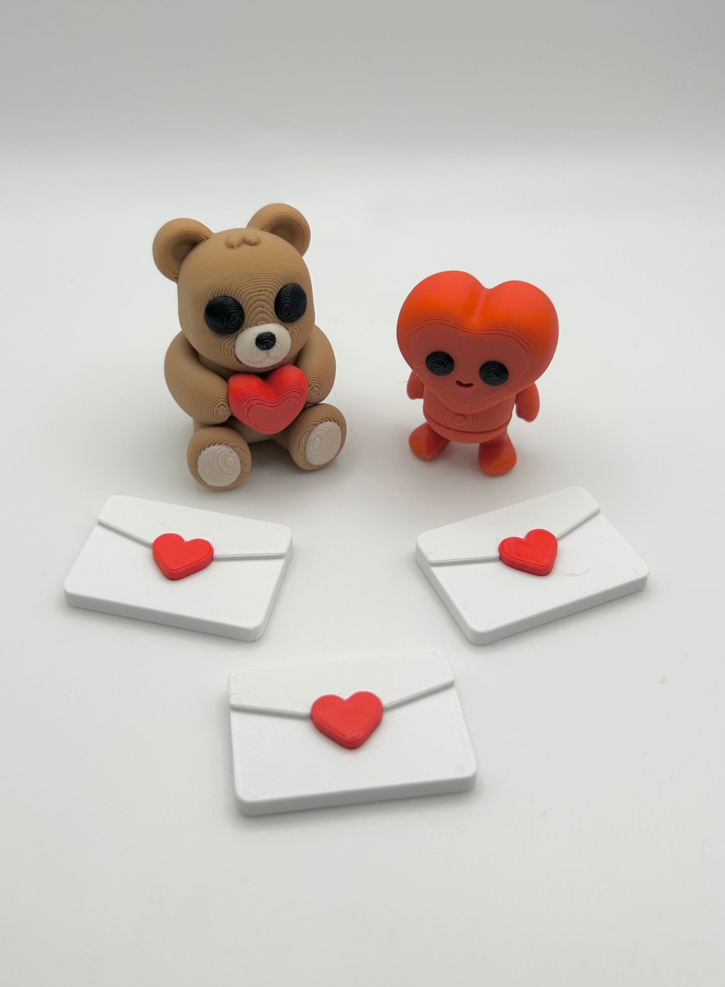 3D Printed Valentine’s Flexi Figures