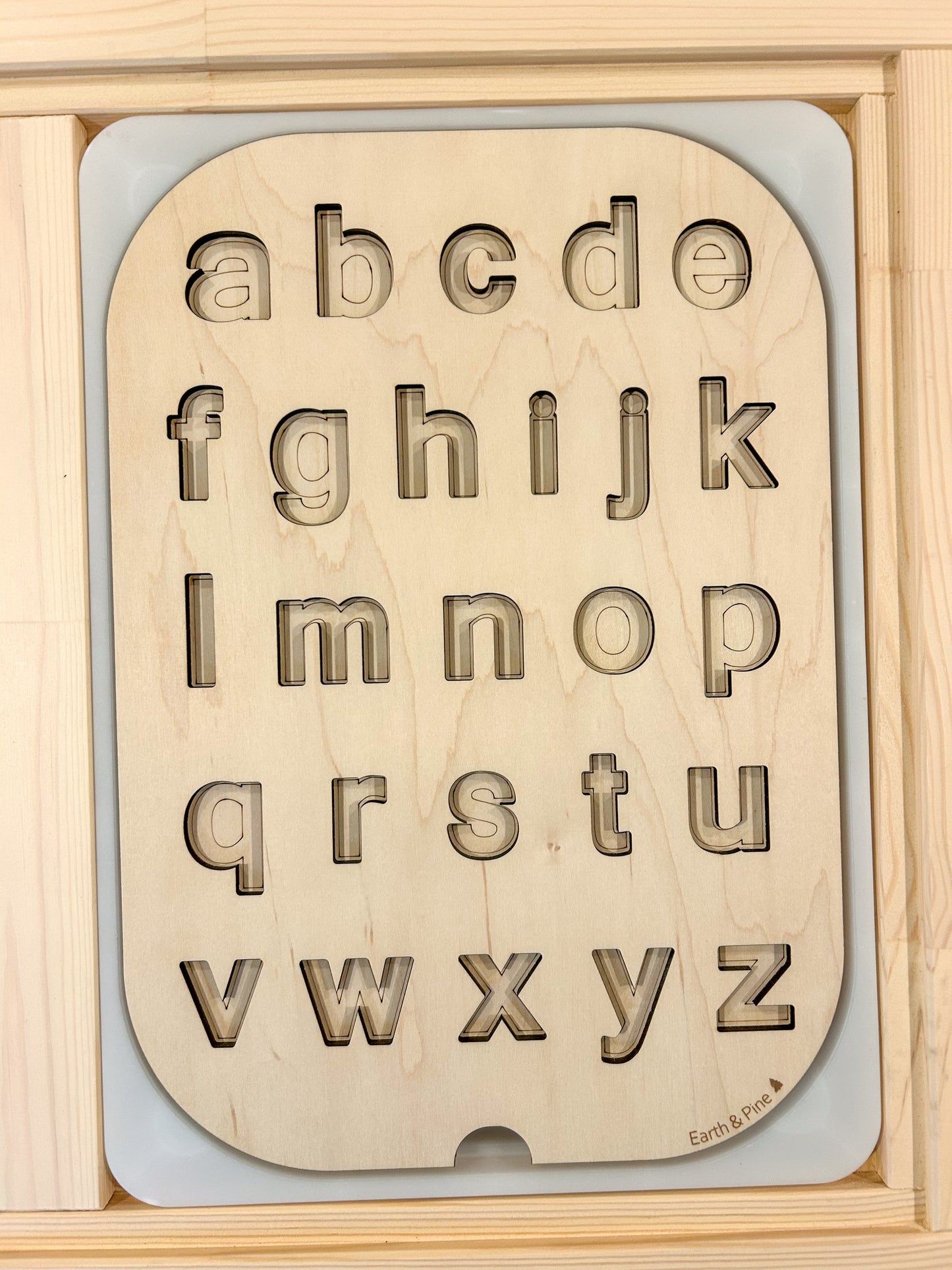 Lower Case Resin Letter Insert