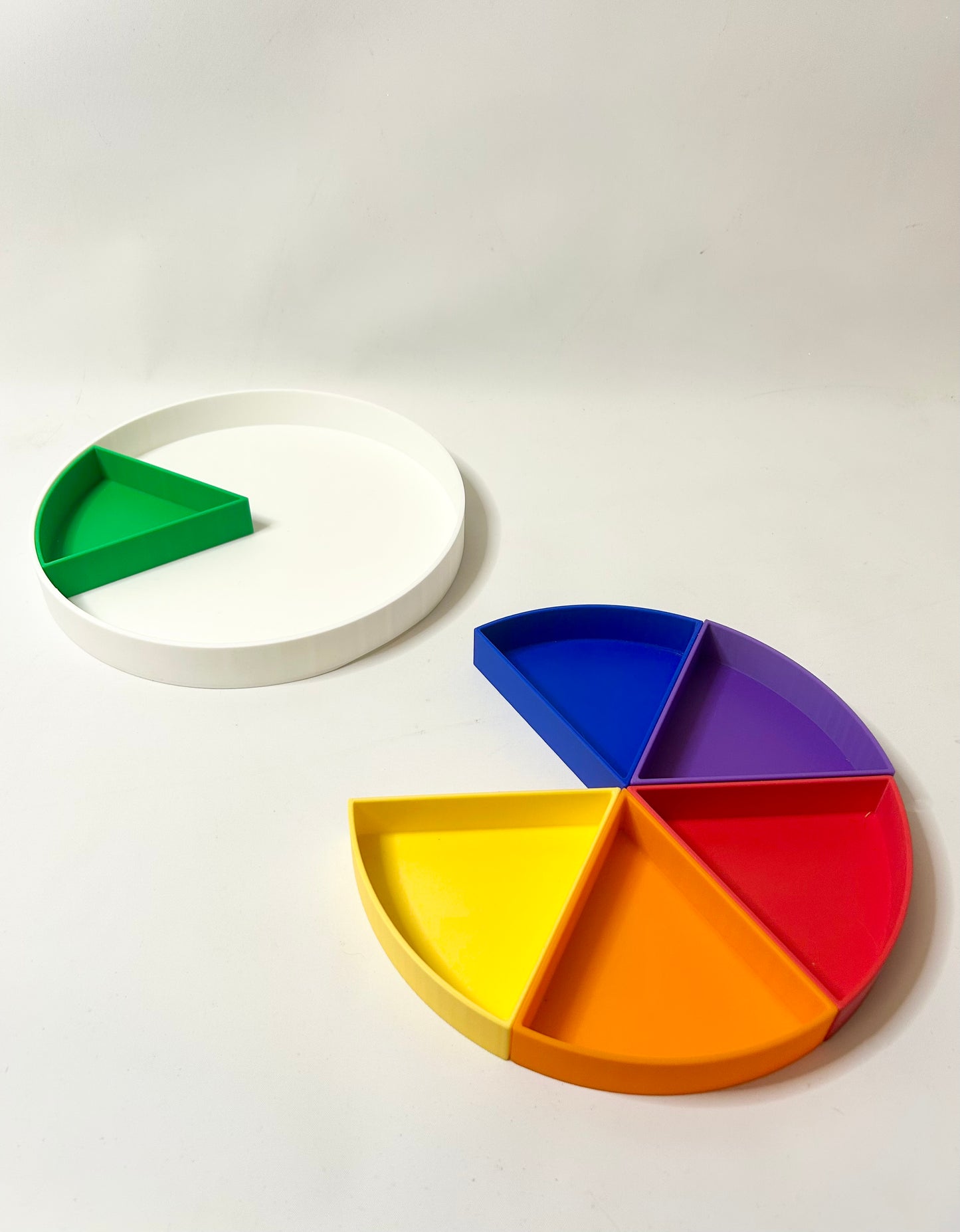 Rainbow Colour Sorting Tray