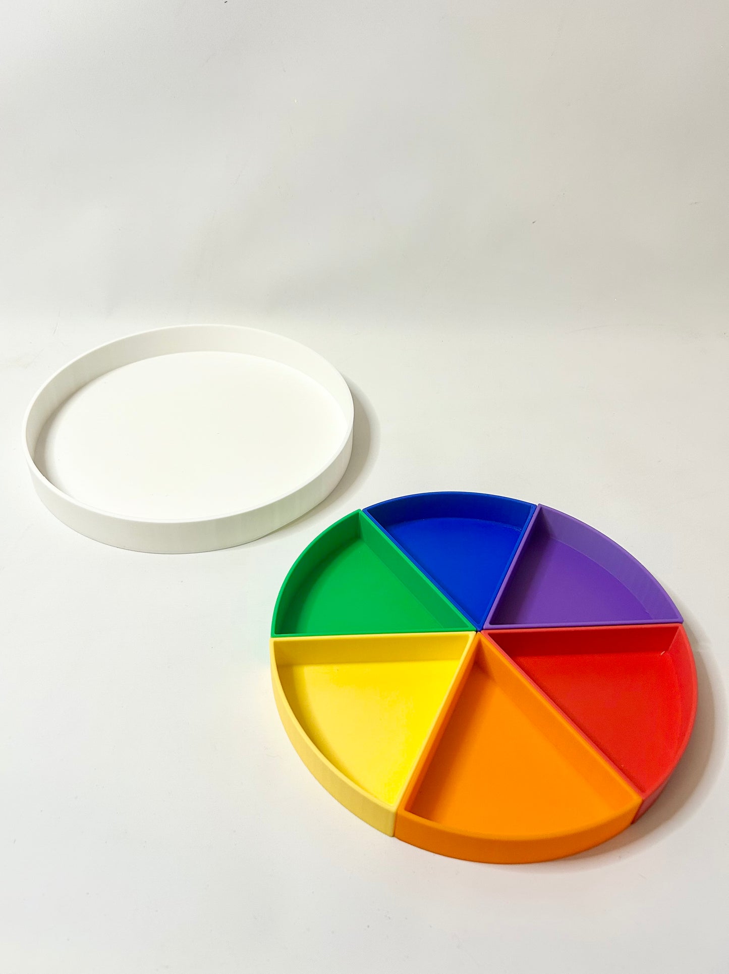 Rainbow Colour Sorting Tray