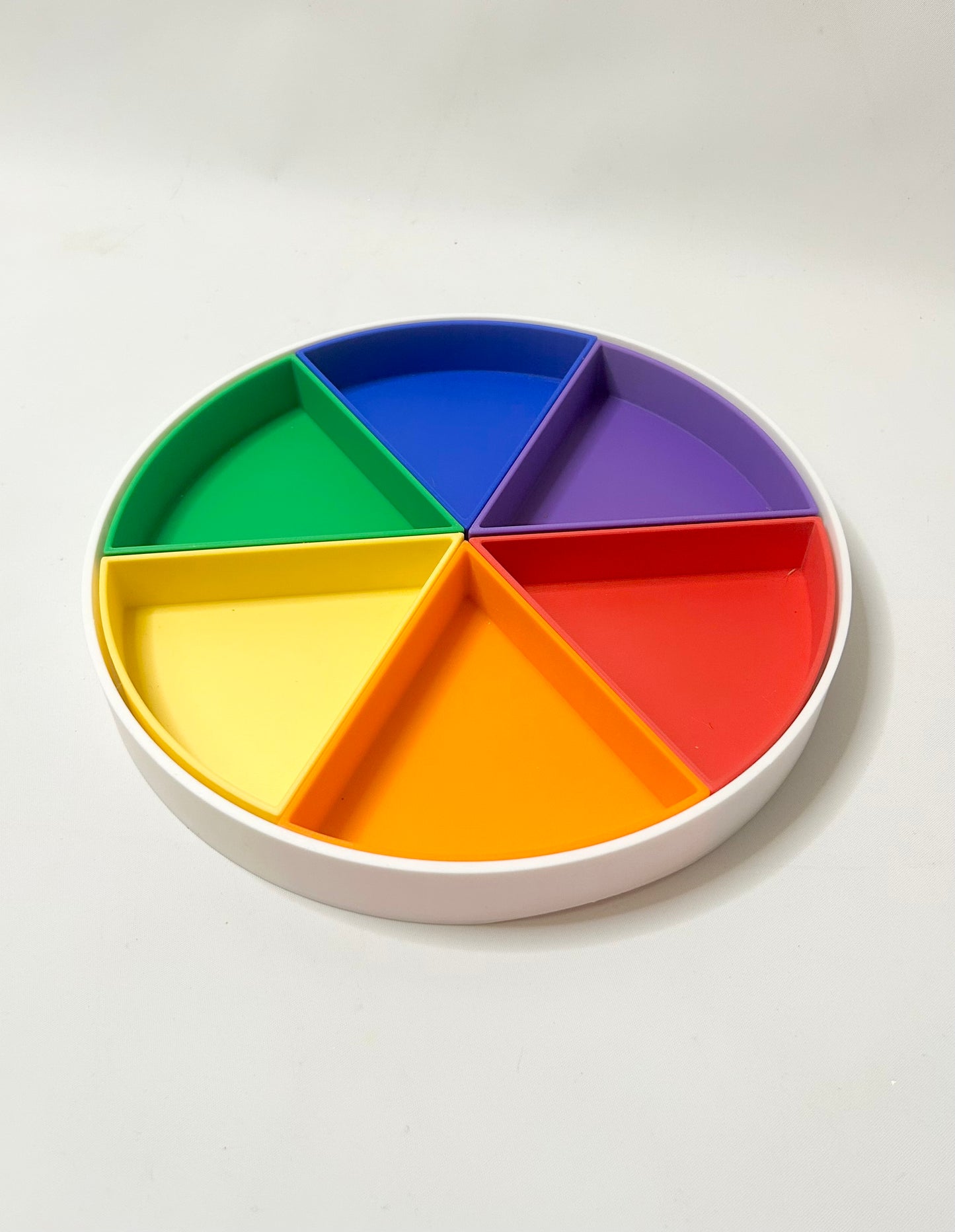 Rainbow Colour Sorting Tray