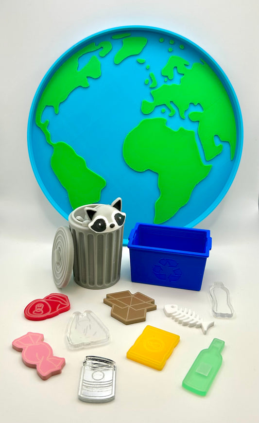 Earth Day Garbage & Recycling Set