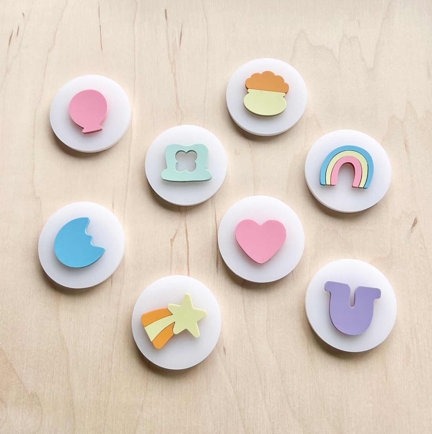 Lucky Charm Inspired Dough Stampers