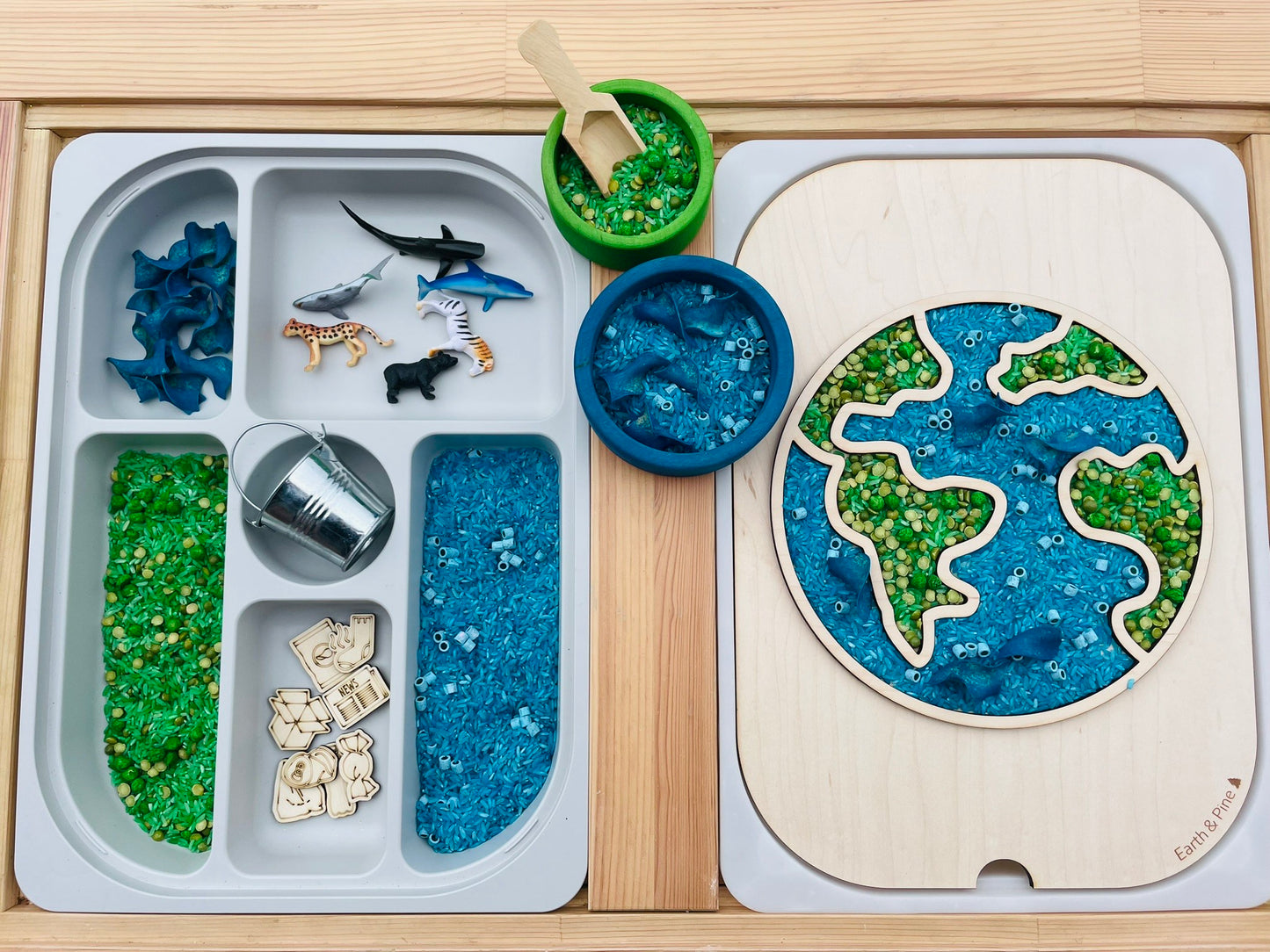 Fillable Earth Insert